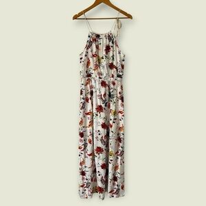 ONLY Floral Halter Maxi Dress Size 38